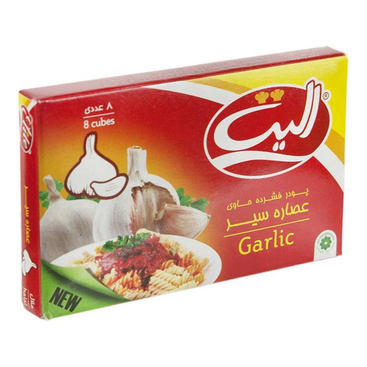 جعبه 8 عددی عصاره سیر 80 گرمی الیت